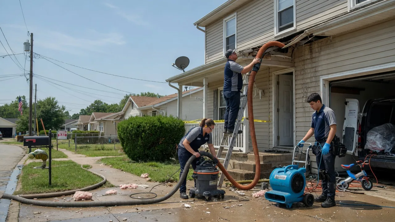 Water Damage Restoration in Combined Locks, WI near me